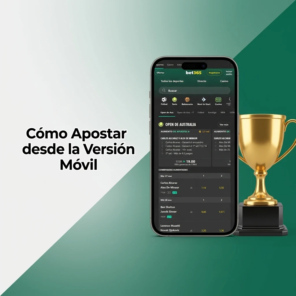 Guía paso a paso para apostar en Bet365 desde el celular de forma rápida y sencilla
