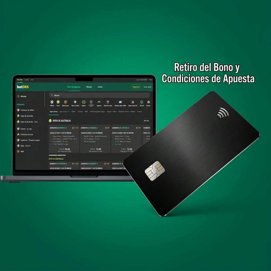 Condiciones de retiro de bono y créditos de apuesta en cuenta: cómo funcionan y qué reglas aplican