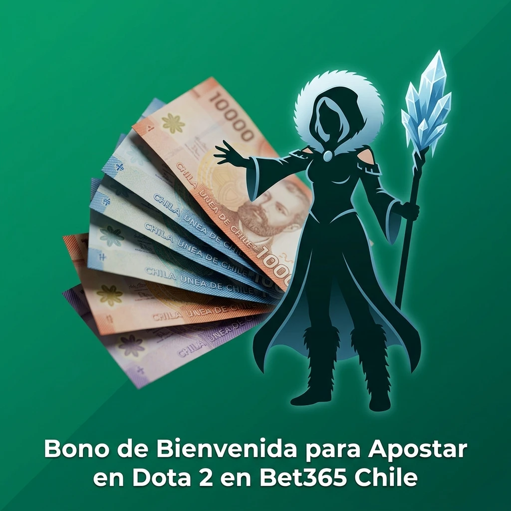 Bono de bienvenida Bet365 Chile hasta USD 30 en créditos para apostar en Dota 2