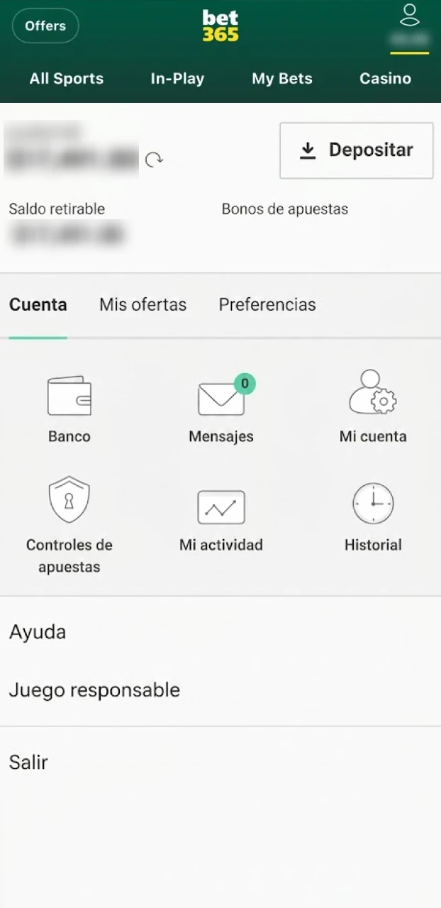 Controla el avance de tus ganancias con el bono de bienvenida en Bet365.