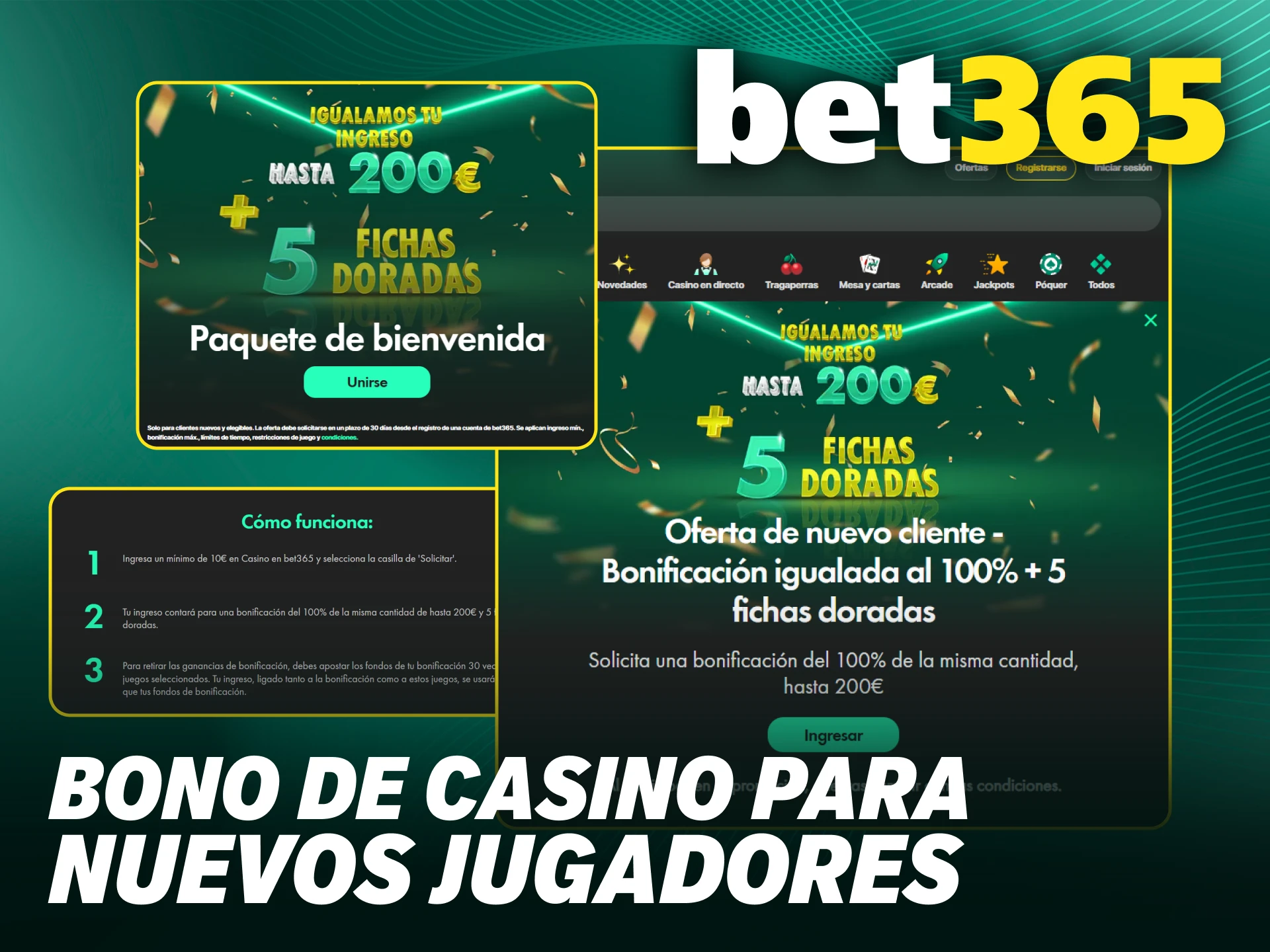 Activa el bono de bienvenida para apuestas deportivas en Bet365 ahora.