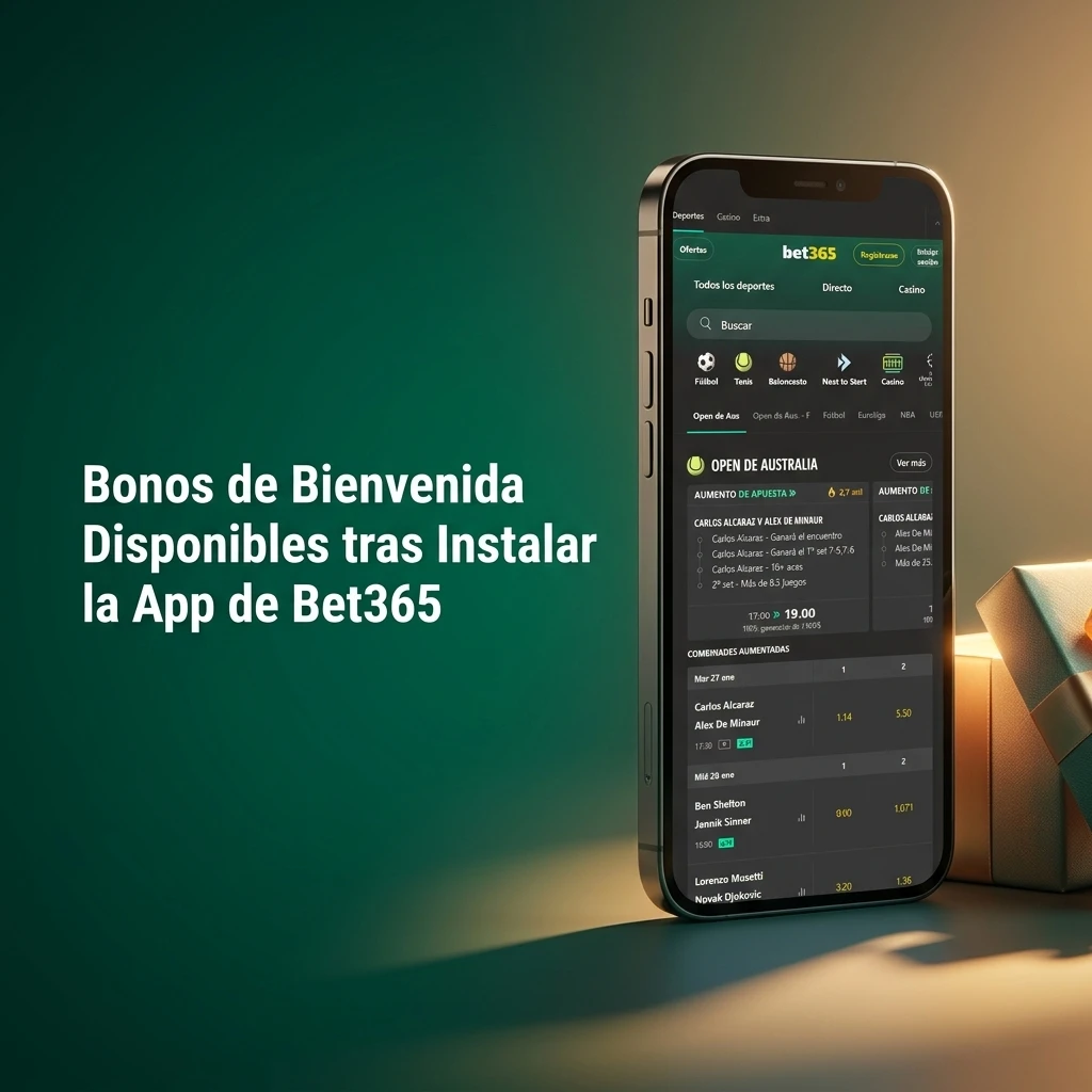 Bonos de bienvenida en la app Bet365 Chile: hasta 30 USD en créditos de apuesta para nuevos usuarios