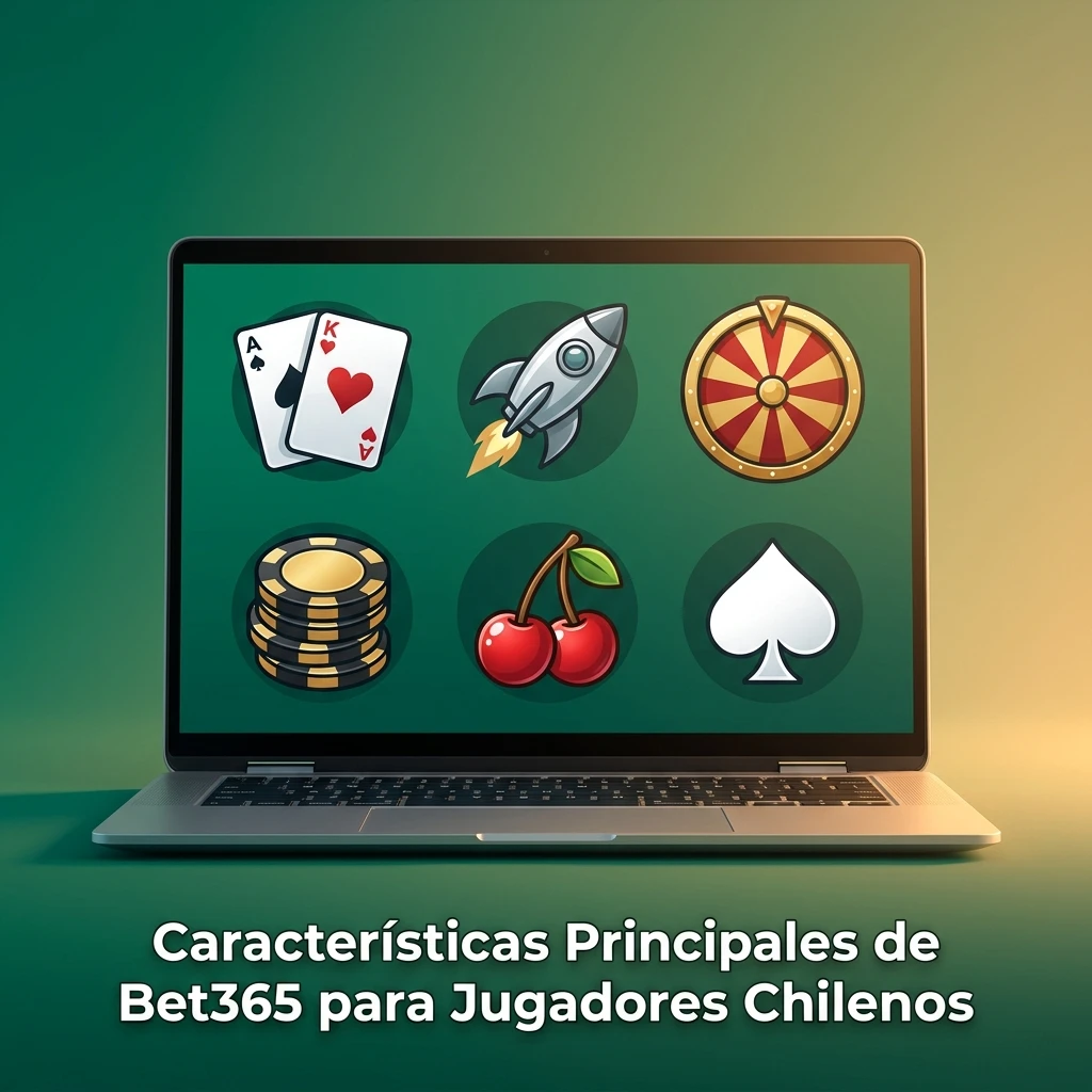 Características principales de Bet365 para jugadores chilenos: pagos, app móvil, bono y soporte en español