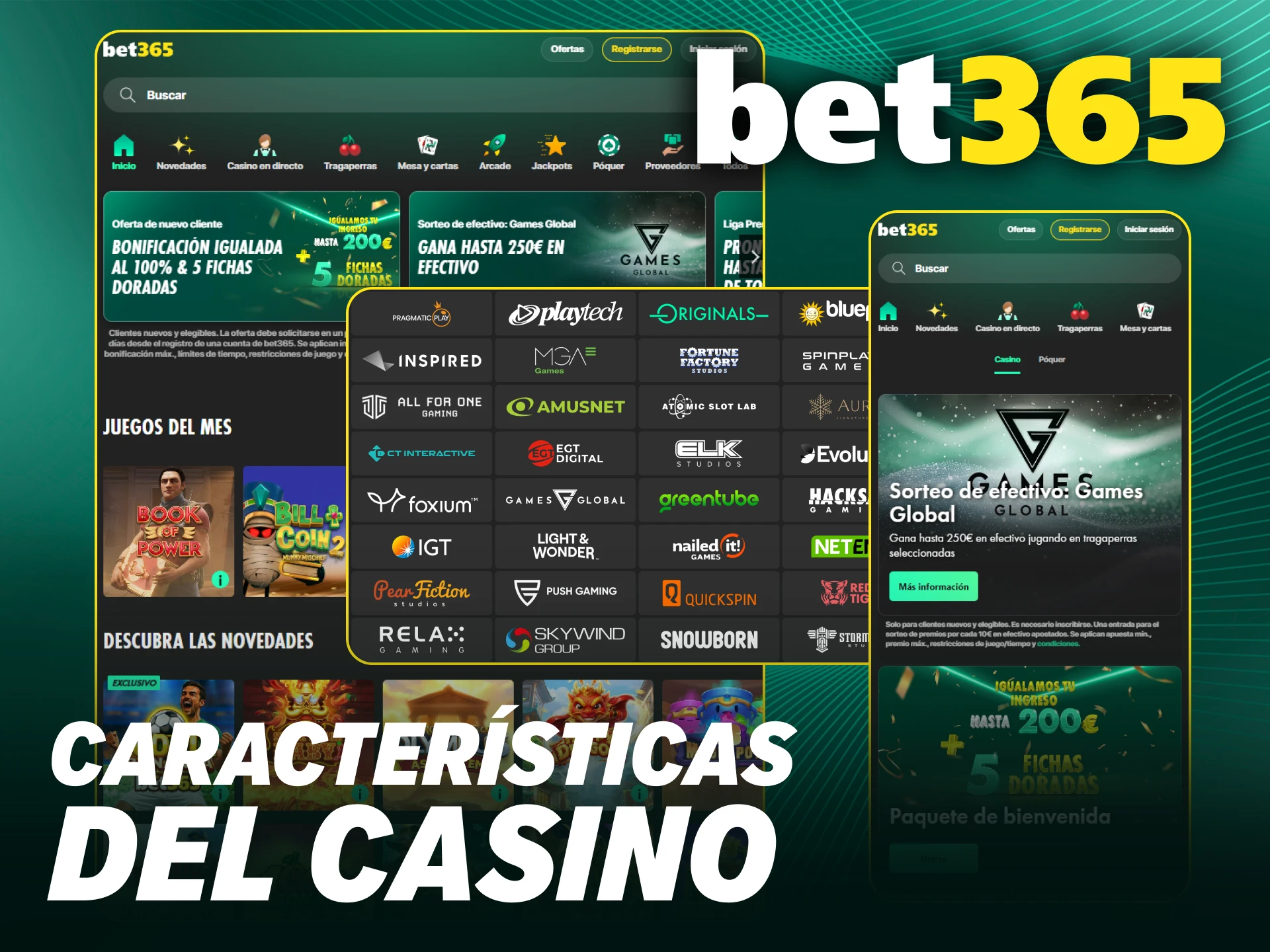 Explora las ventajas únicas del casino Bet365 para usuarios de Chile.