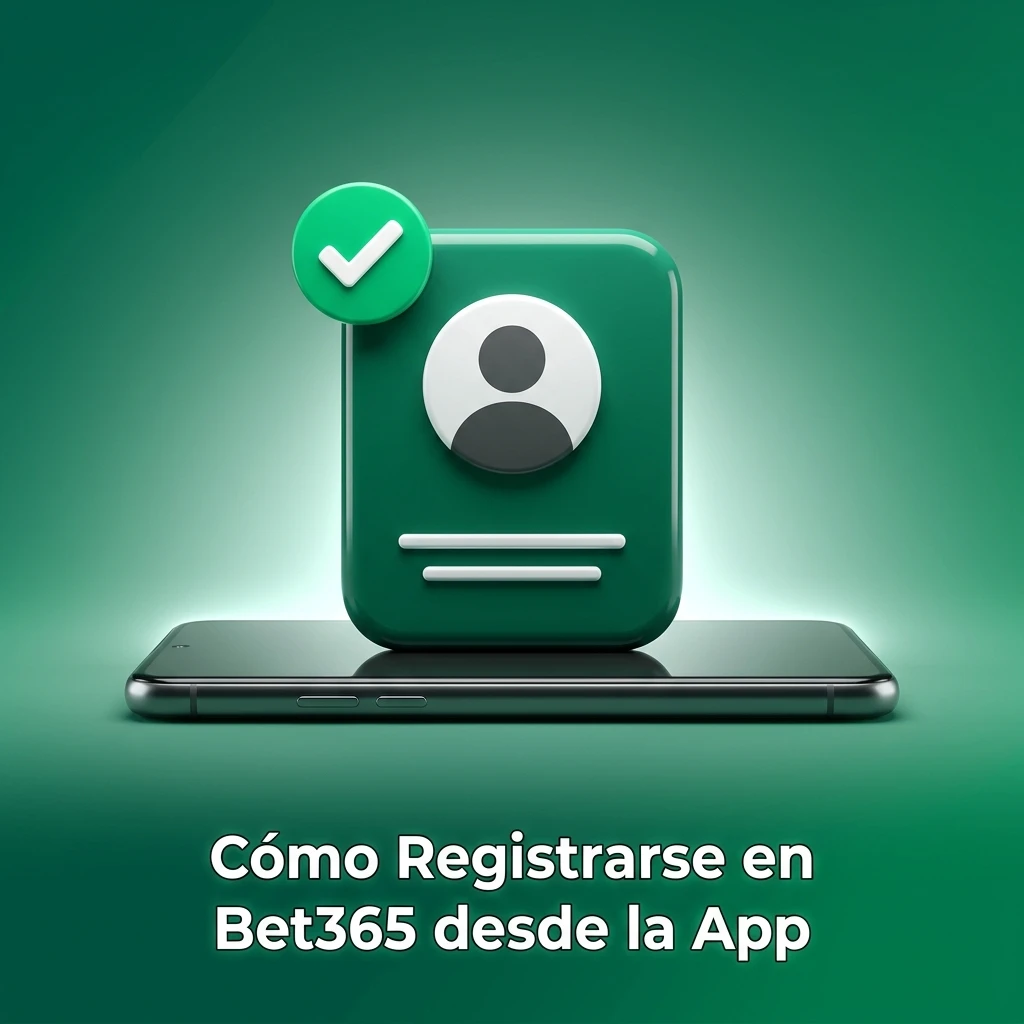 Pasos para registrarse en Bet365 desde la app en Chile, completando datos personales y verificación de identidad