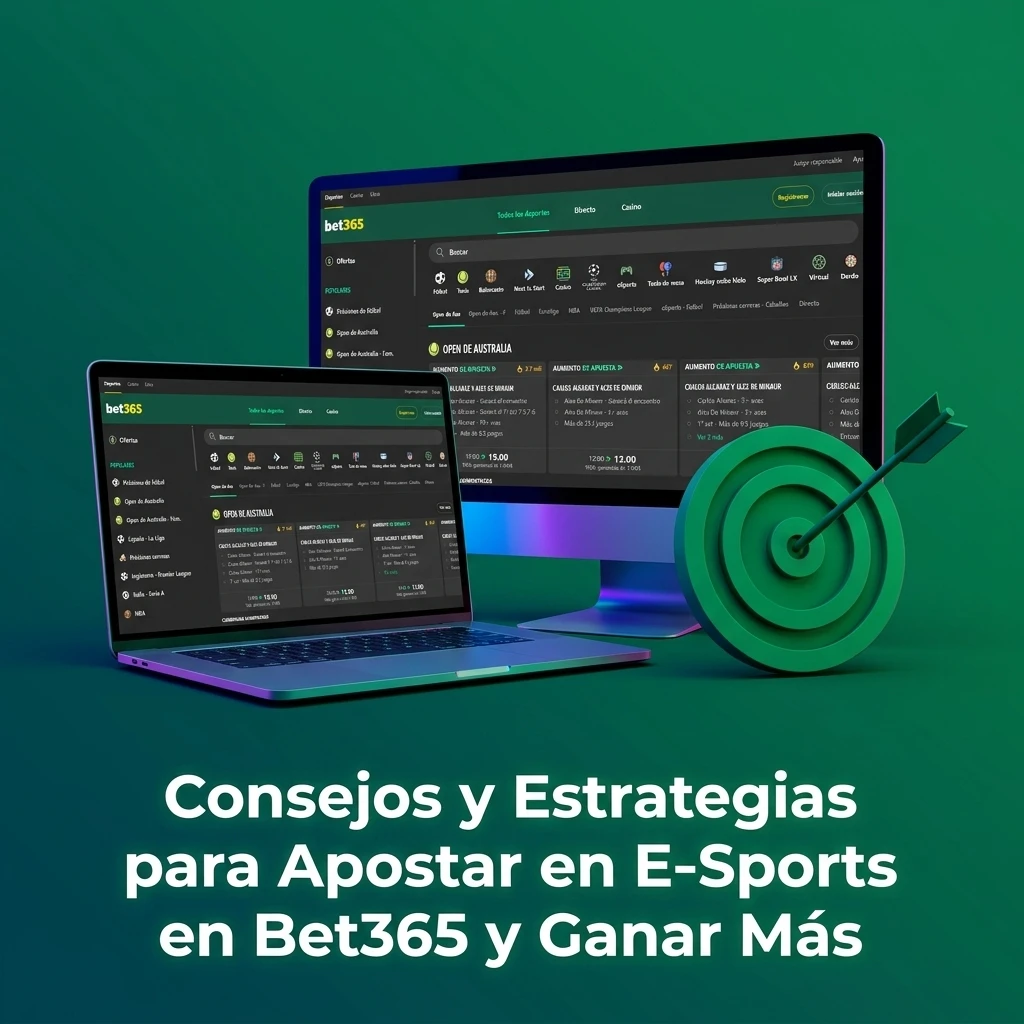 Consejos y estrategias para apostar en e-sports en Bet365: gestión de bankroll, análisis de equipos y apuestas en vivo.