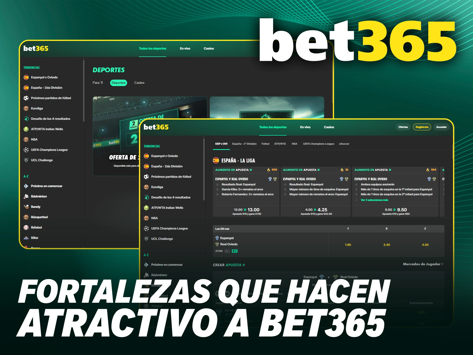 Descubre las ventajas competitivas al elegir el deporte en Bet365 Chile.