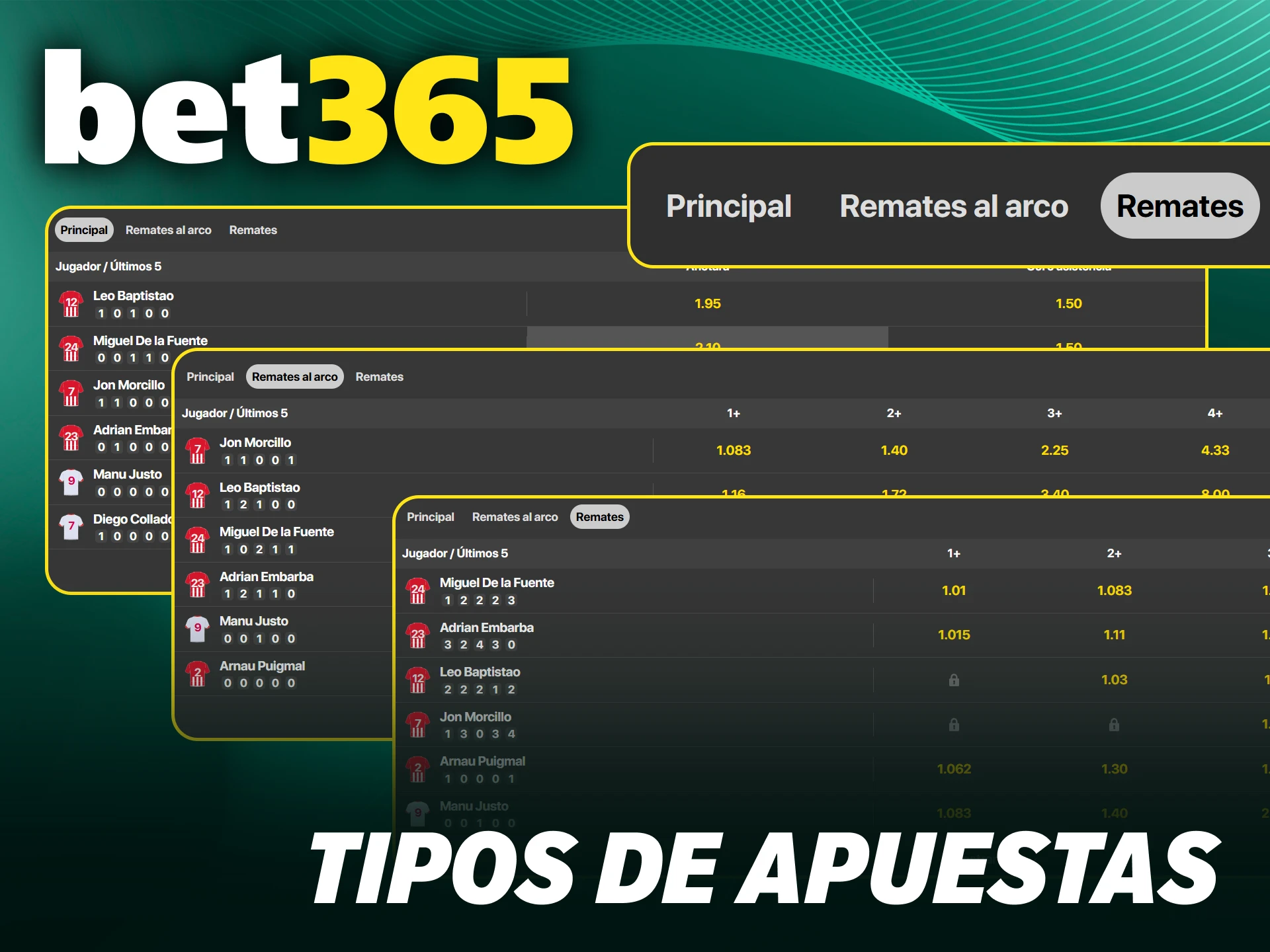 Conoce los diferentes formatos disponibles para el deporte en Bet365 oficial.