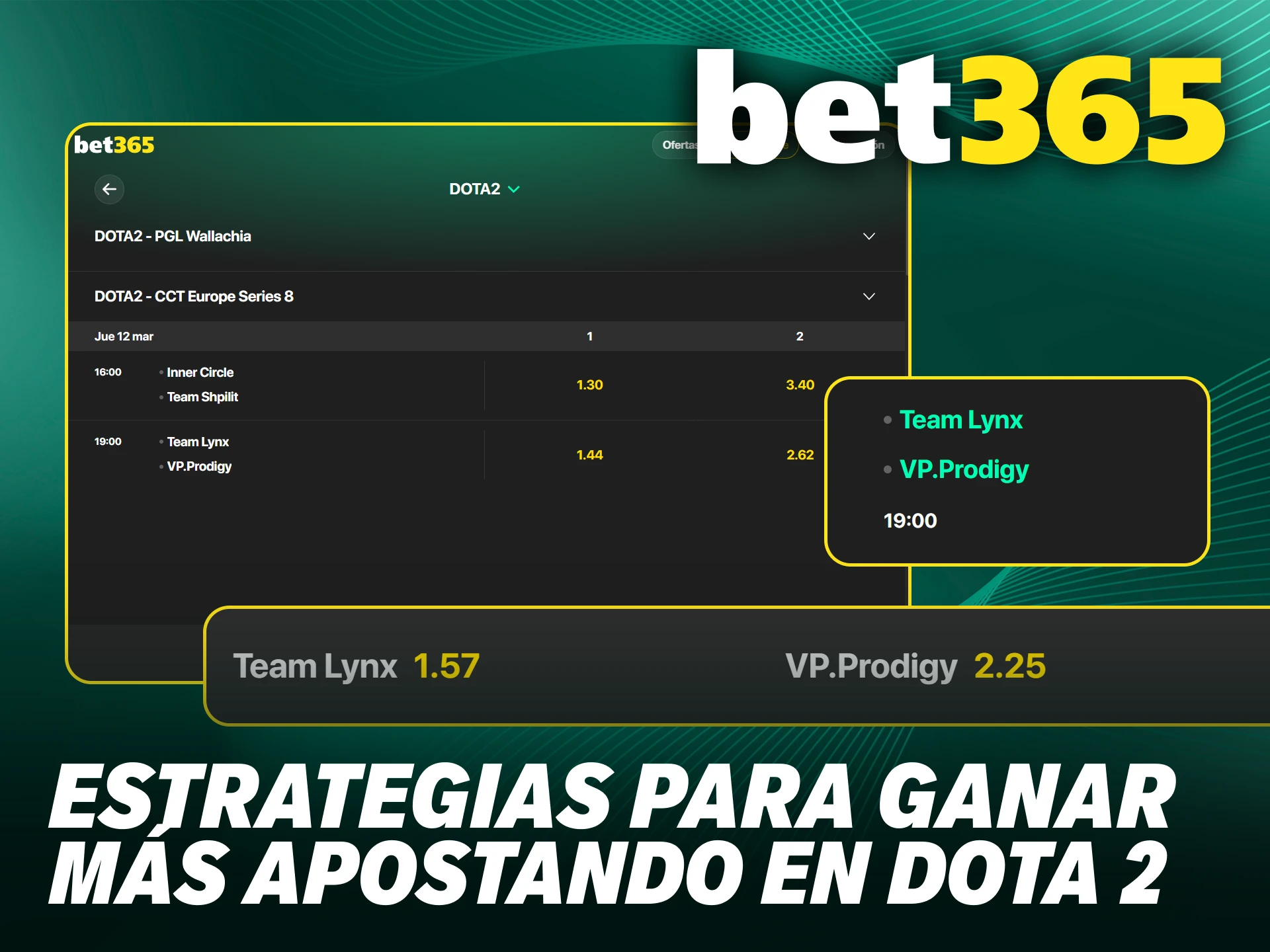 Mejora tu nivel y descubre cómo ganar más apuestas de Dota 2 en Bet365.