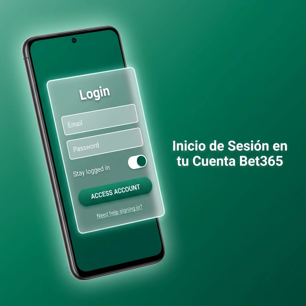 Guía de inicio de sesión en Bet365 Chile: acceso web y app móvil paso a paso