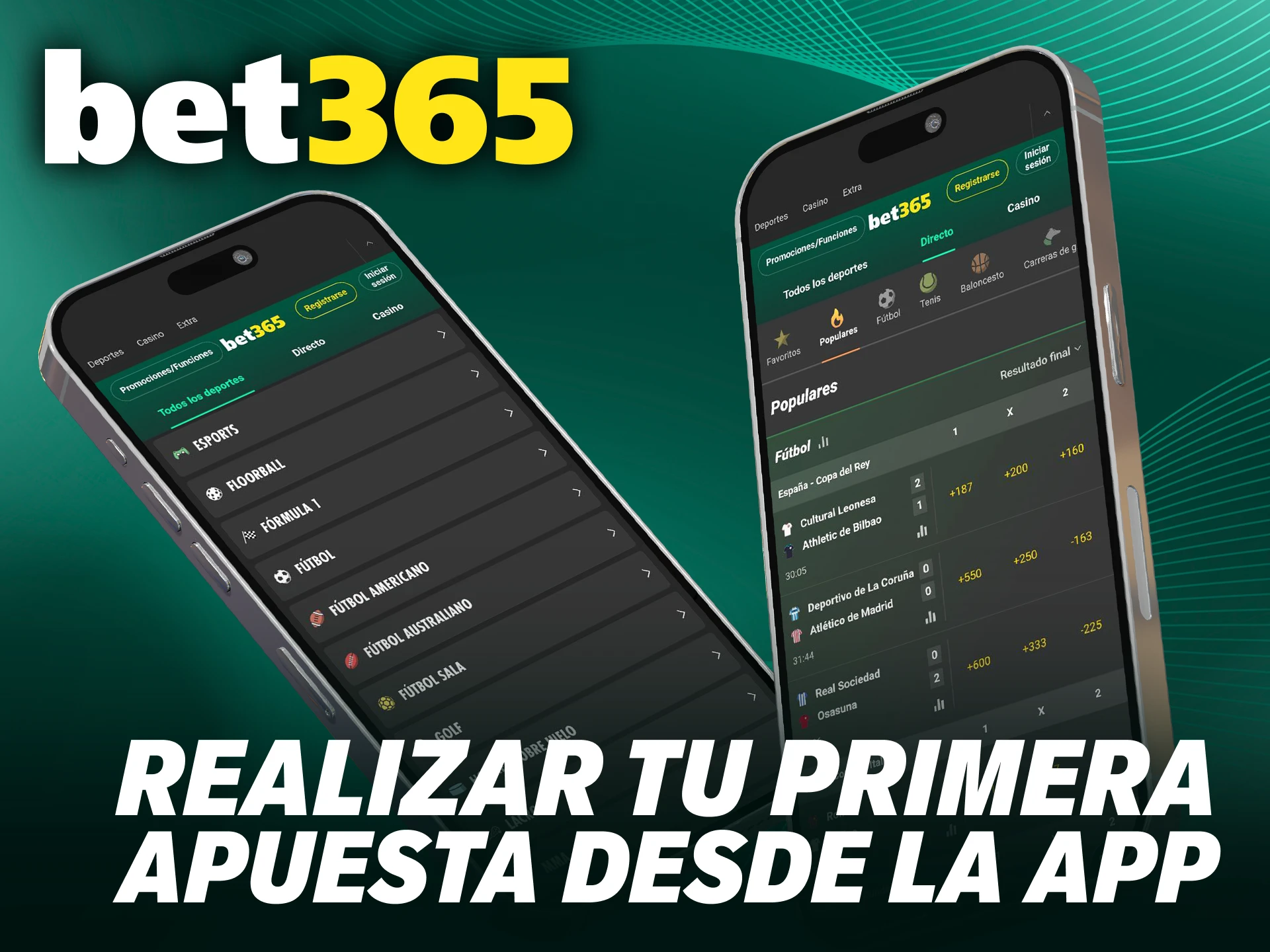 Aprende Bet365 cómo apostar paso a paso usando la aplicación Bet365 iOS.
