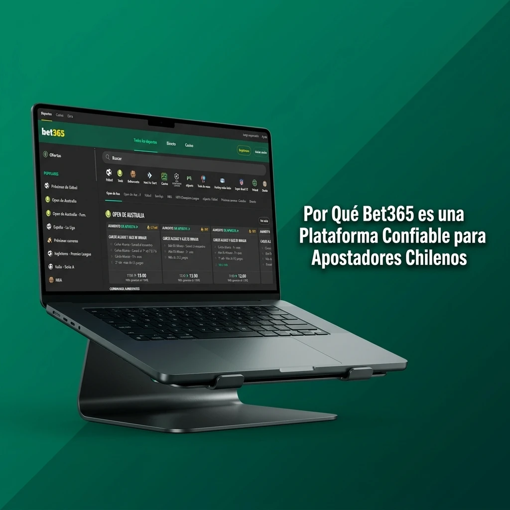 Plataforma Bet365 para apostadores chilenos: apuestas deportivas, seguridad SSL y app móvil iOS y Android