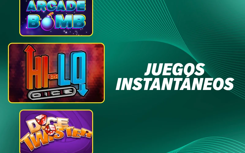 Obtén ganancias rápidas con los juegos instantáneos de Bet365 casino.
