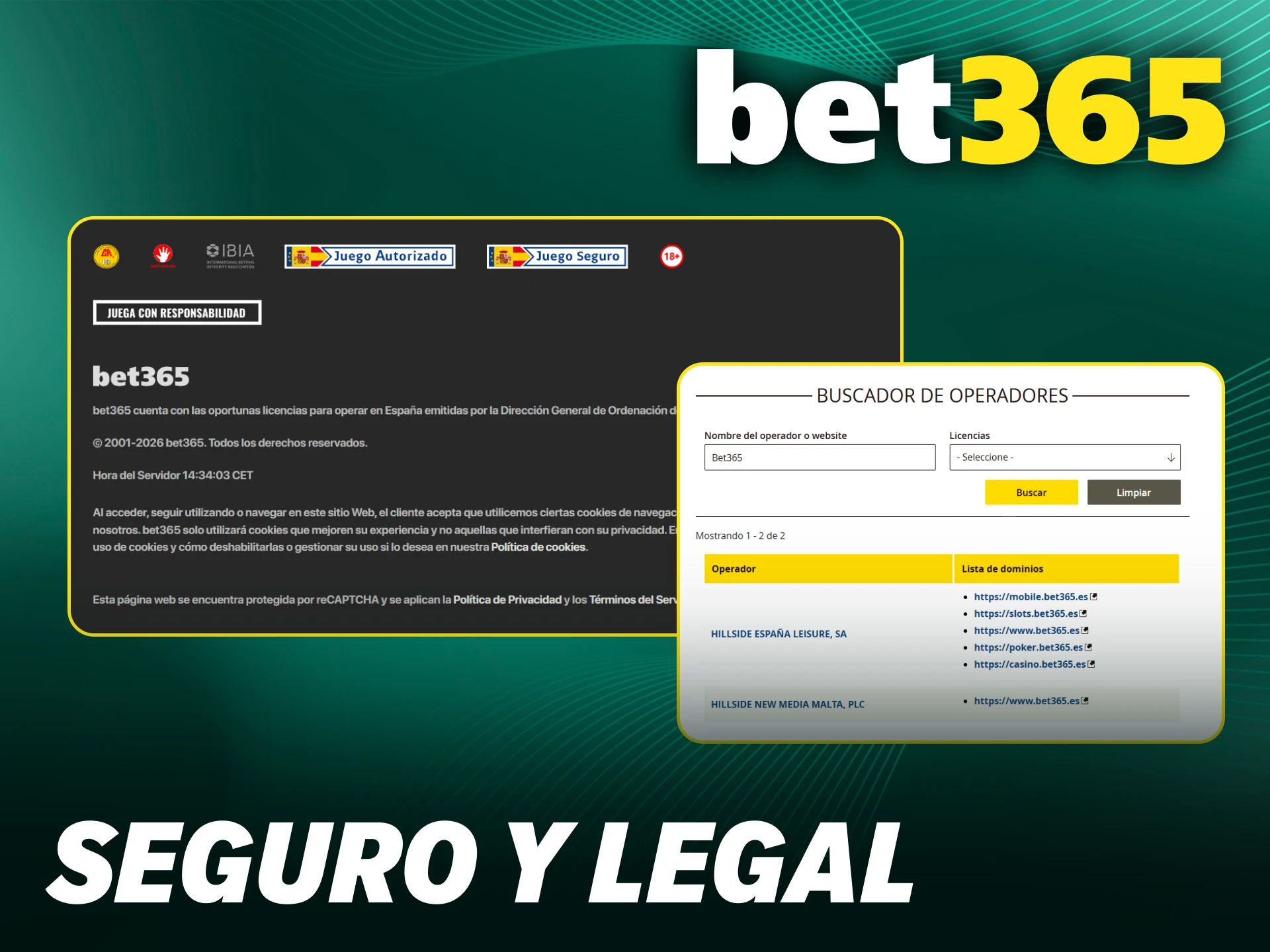 Descubre por qué Bet365 es un sitio seguro y legal para los usuarios en Chile.