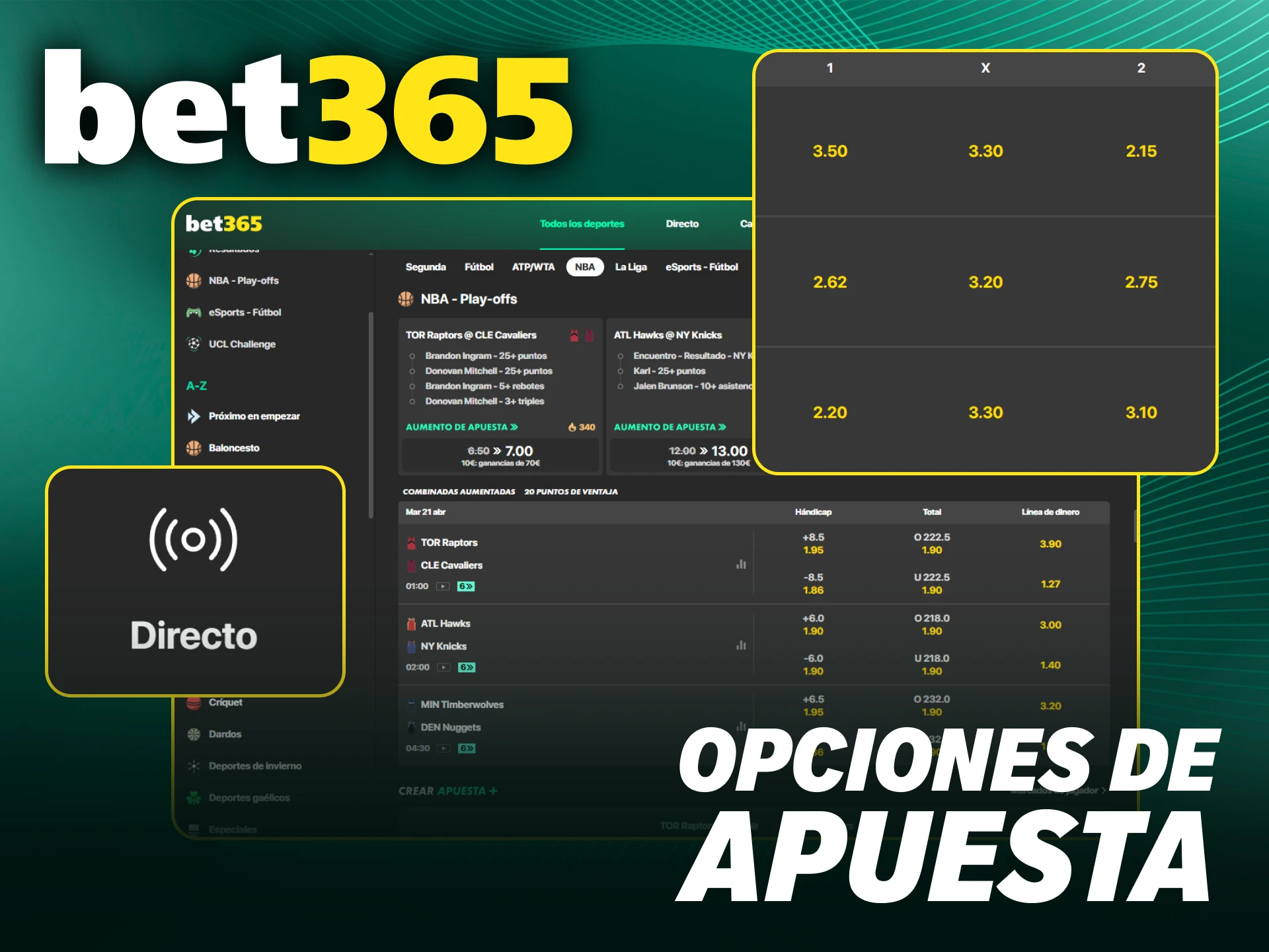 Explora las opciones de apuesta más populares en Bet365 para el mercado chileno.