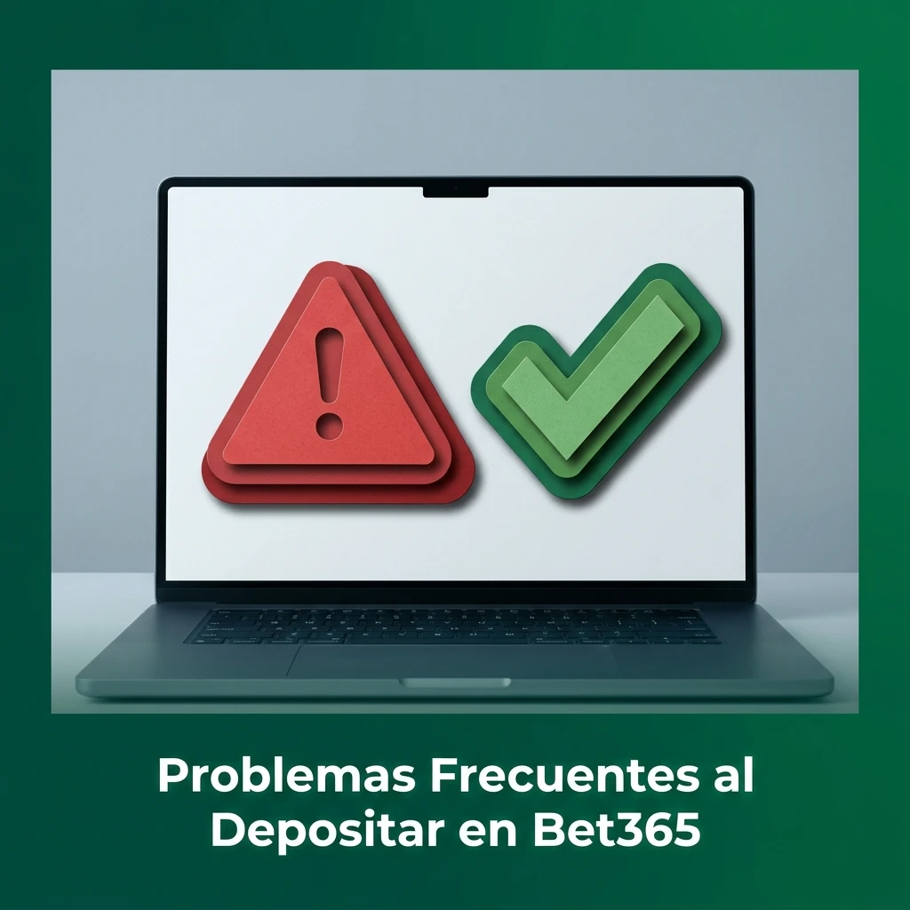 Problemas frecuentes al depositar en Bet365: depósito rechazado, fondos no acreditados y cuenta no verificada.
