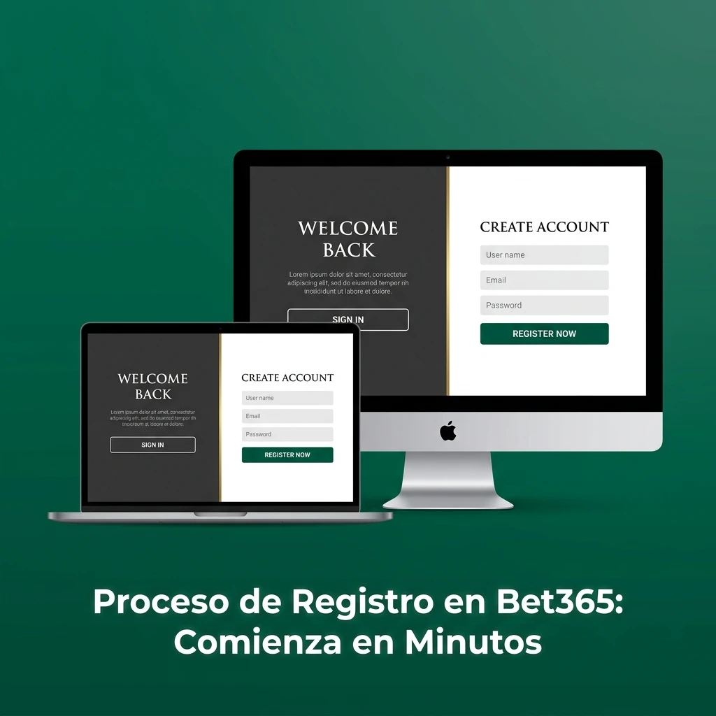 Proceso de registro en Bet365 paso a paso: crea tu cuenta en minutos y accede a apuestas y casino
