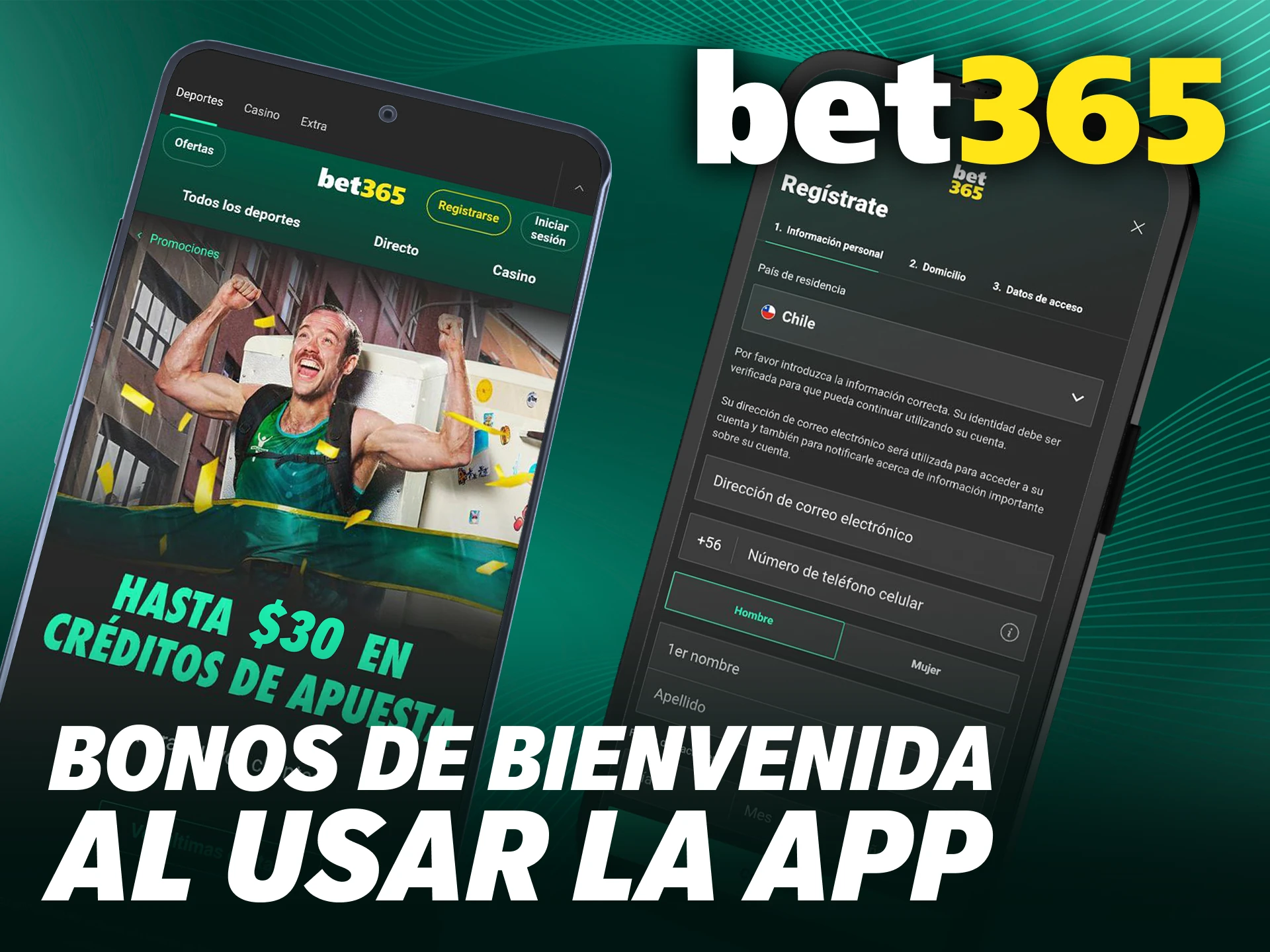 Reclama los mejores Bet365 bonos al utilizar la aplicación PWA en tu celular.