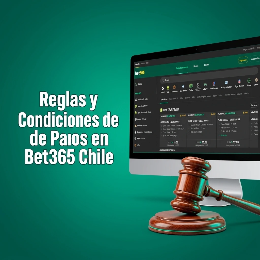 Reglas y condiciones de pagos en Bet365 Chile: depósitos, retiros, verificación y bonos explicados