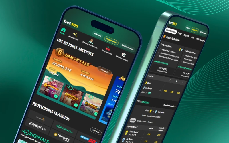 Descarga la aplicación oficial de Bet365 para Android o iOS directamente desde el sitio web.
