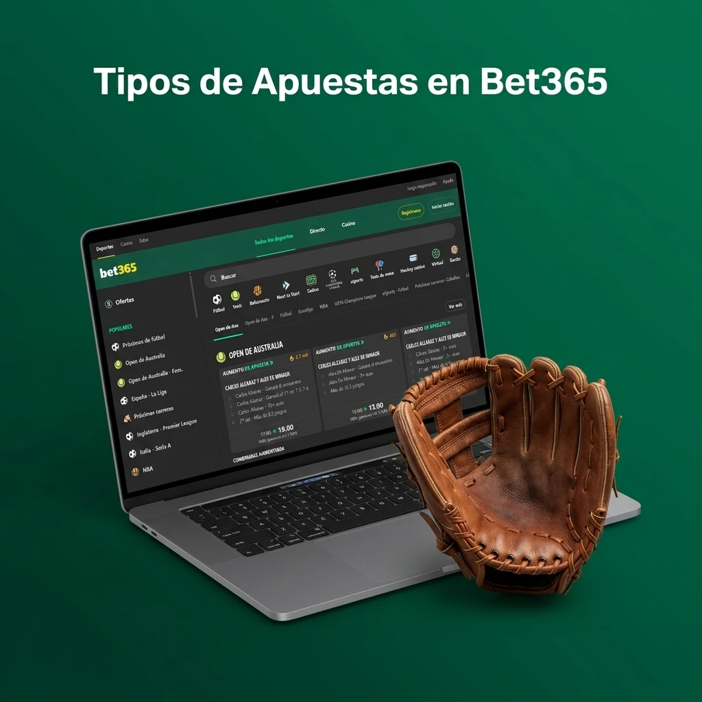 Tipos de apuestas en Bet365: simple, combinada y sistema explicados para deportes en Chile.