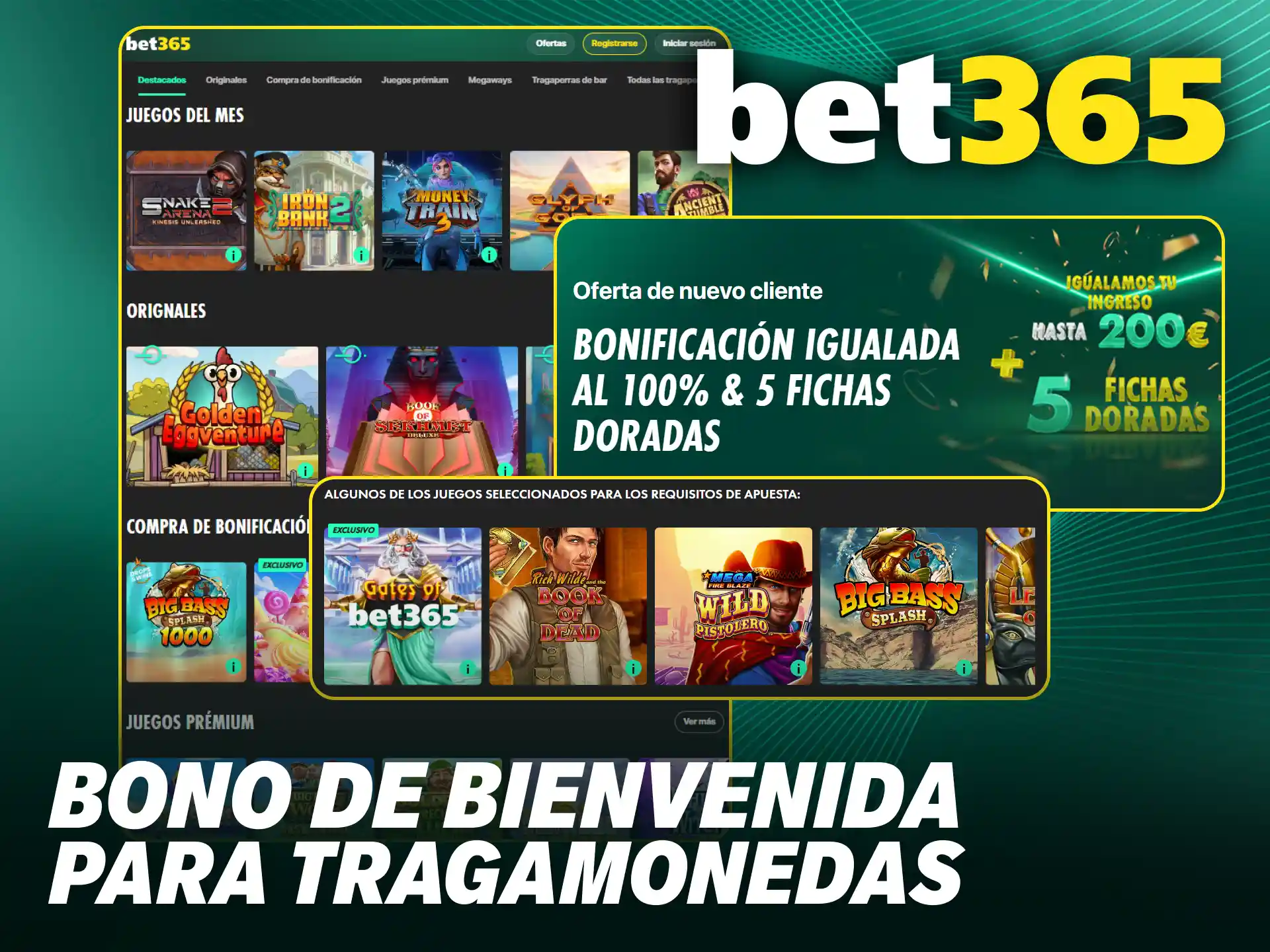  Activa promociones exclusivas de Bet365 Chile y girar en tus tragamonedas favoritas.