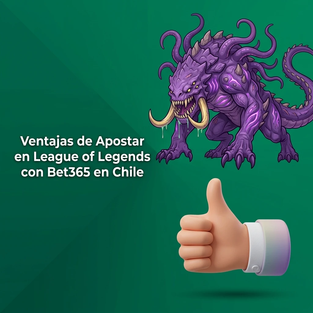 Ventajas de apostar en League of Legends con Bet365 en Chile: bonos, cuotas y app móvil