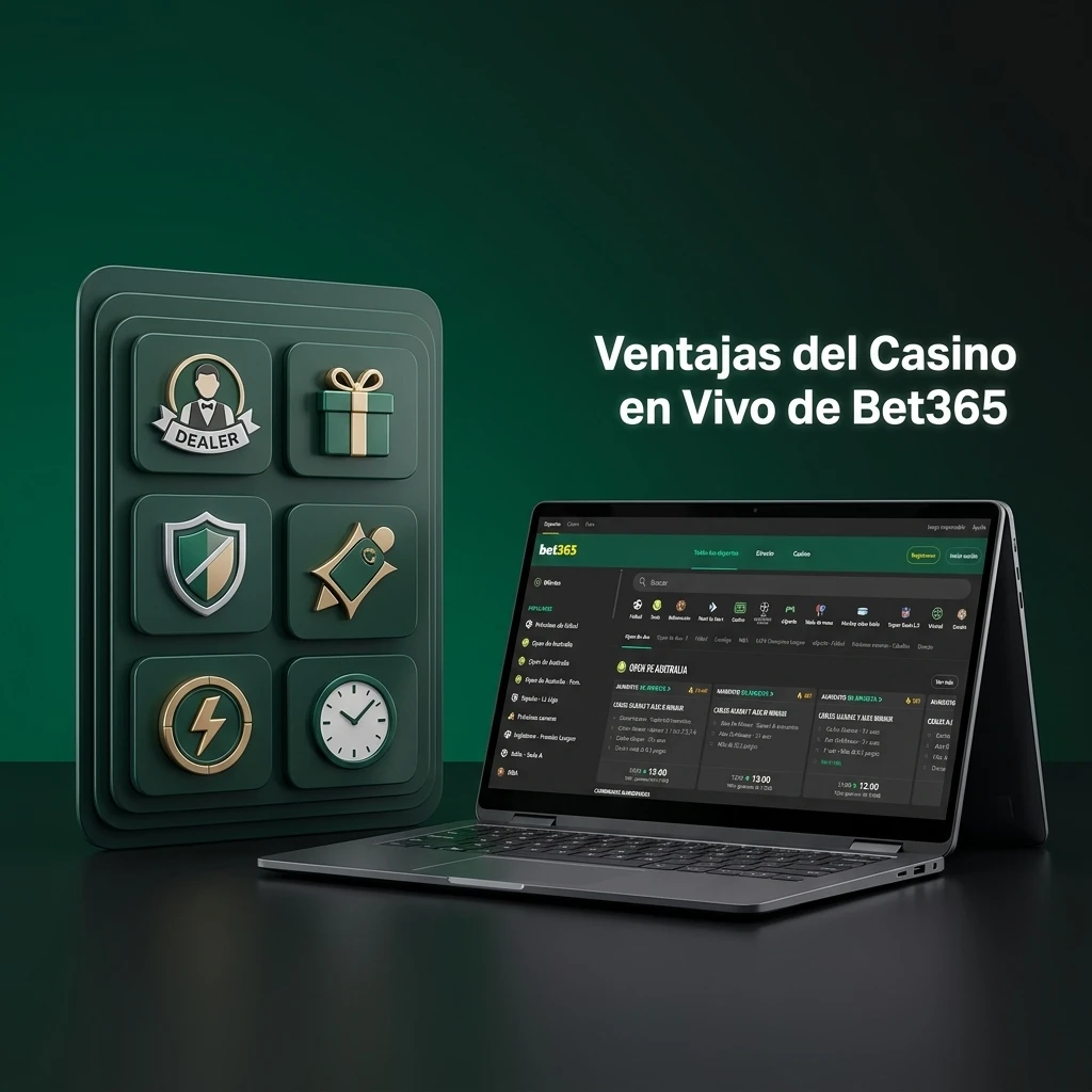 Casino en vivo Bet365 Chile: crupiers reales, ruleta, blackjack y baccarat con apuestas flexibles desde móvil
